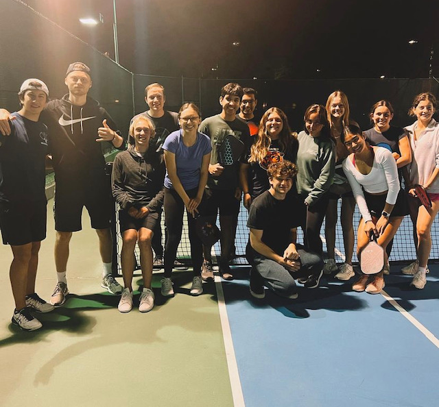 Pickleball builds comradery 