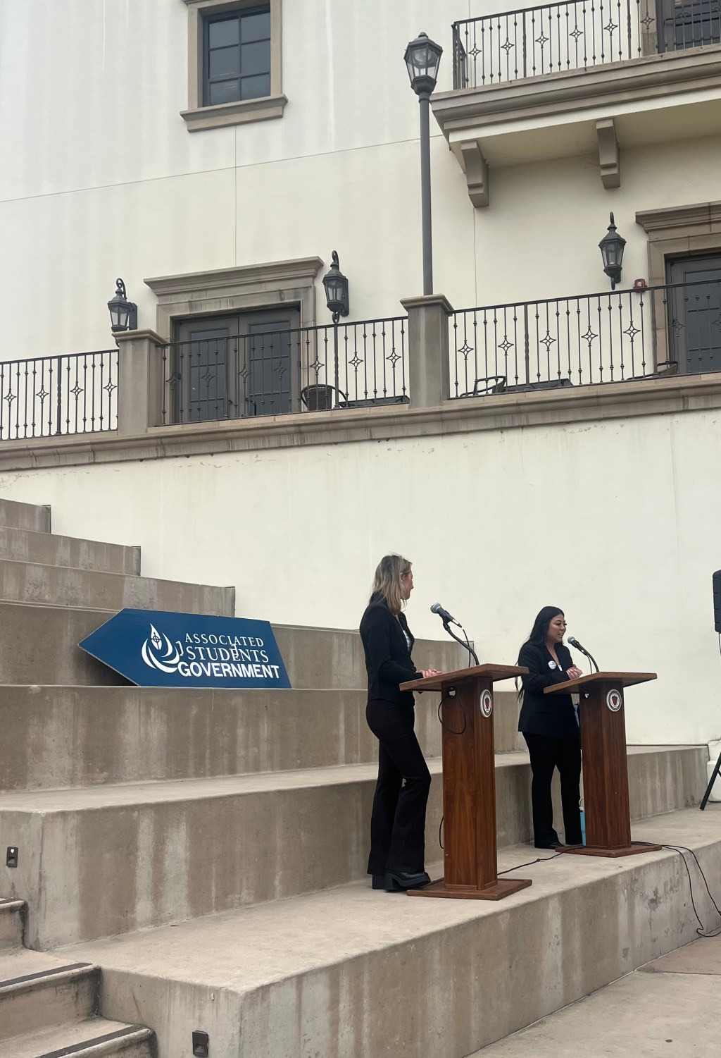 ASG presidential candidates&nbsp;debate