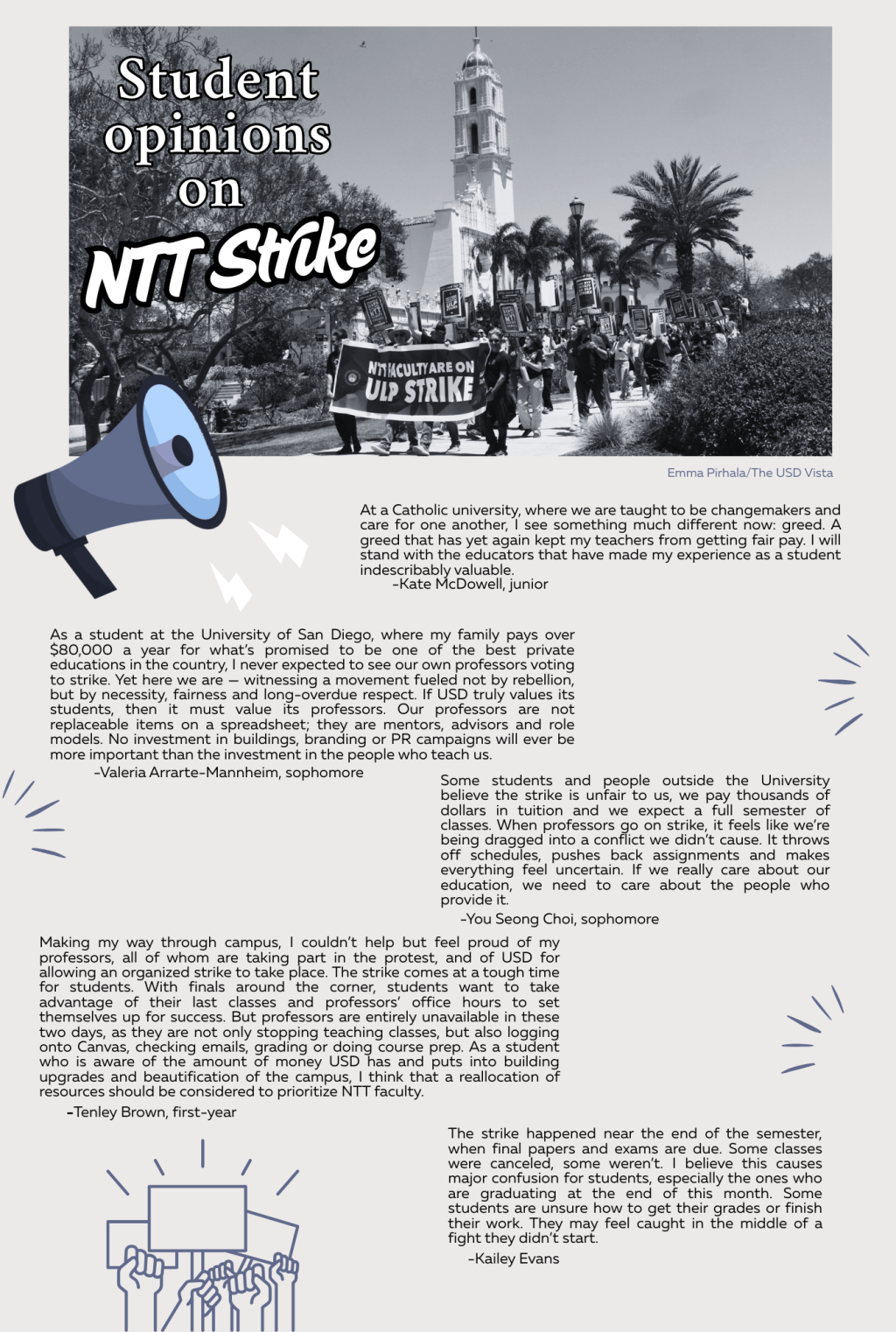 Student opinions on NTT&nbsp;Strike