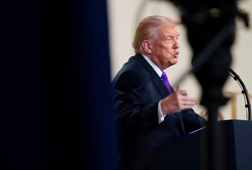 Trump puts out Truth Social video